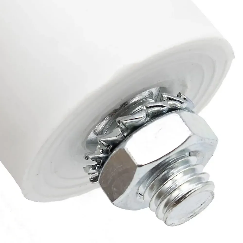 Tecnid Condensateur de démarrage pour moteurs électriques, 450V, capacité : 35 microfarad, 4 broches / M8