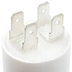 Tecnid Condensateur de démarrage pour moteurs électriques, 450V, capacité : 50 microfarad, 4 broches / M8