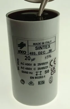 Proteco Motorisation De Portail-Condensateur 20 mF pour kit Roller 15 - 1316