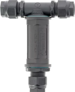 Diall Accessoire De Raccordement-Connecteur en T tube 3 pôles IP68