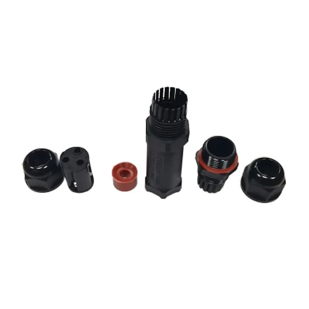 Silamp Connecteur linéaire étanche IP68 NOIR -