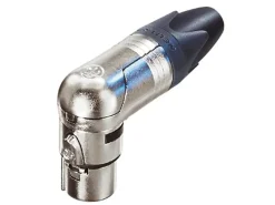 Neutrik Câble Et Connectique Audio-Connecteur XLR 3 points femelle coudé