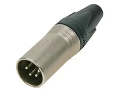 Neutrik Câble Et Connectique Audio-Connecteur XLR 4 points mâle nickel