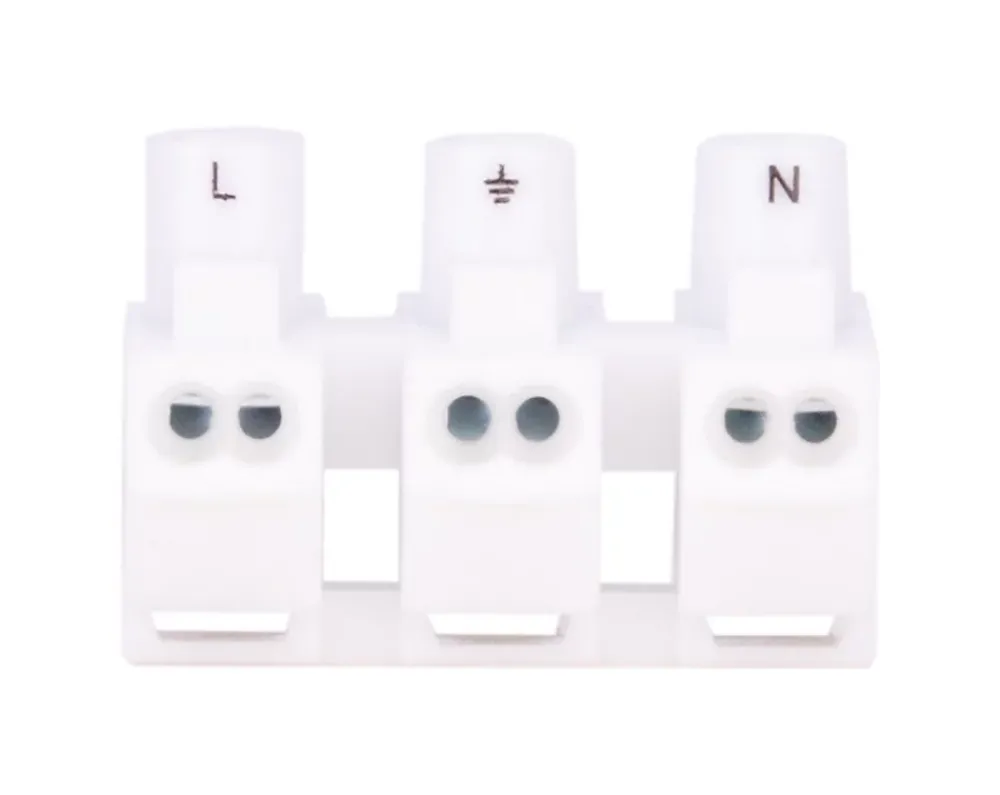 Zenitech Connectique de luminaire / domino 3 pôles -