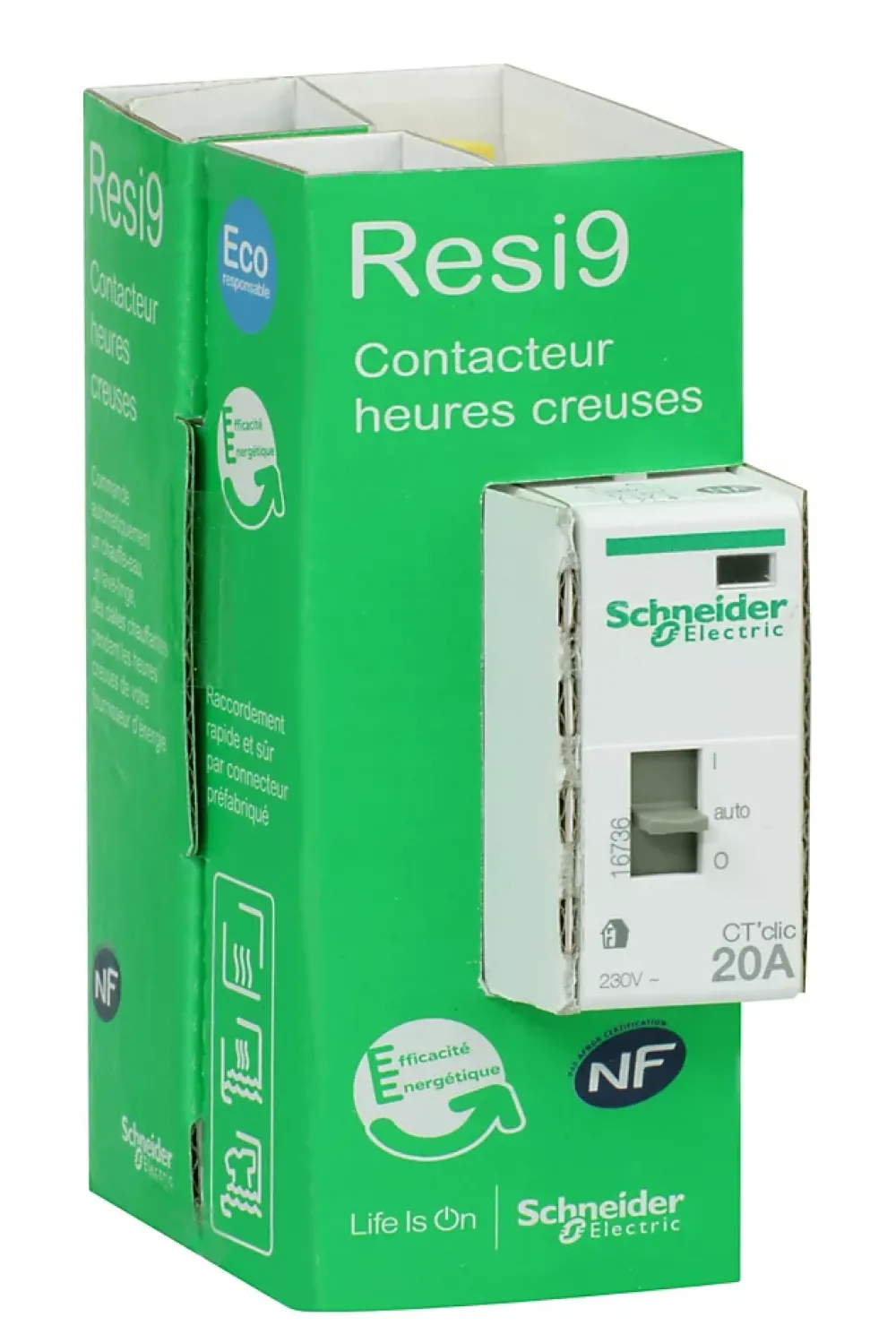 Schneider electric Autre Commande Modulaire-Contacteur 20A Resi9 XP