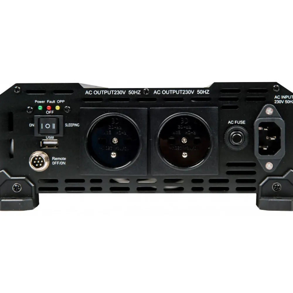 Antarion Transformateur, Convertisseur Et Chargeur Usb-Convertisseur de tension Pur Sinus 3000W 12V230V Camping-Car