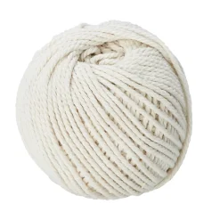 Diall Cordeau de maçon en fil de coton blanc ø1.5 mm, 60 m