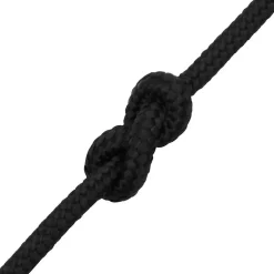 Vidaxl Corde, Fil Et Ficelle-Corde de bateau Noir complet 10 mm 50 m Polypropylène