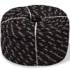 Vidaxl Corde, Fil Et Ficelle-Corde de bateau Polypropylène 8 mm 100 m Noir