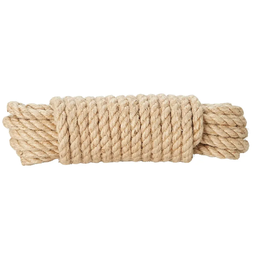 Diall Corde torsadée en jute ø14 mm, 10 m