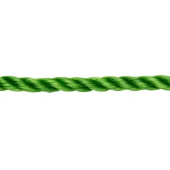 Diall Corde, Fil Et Ficelle-Corde torsadée en polypropylène verte ø10 mm, 50 m