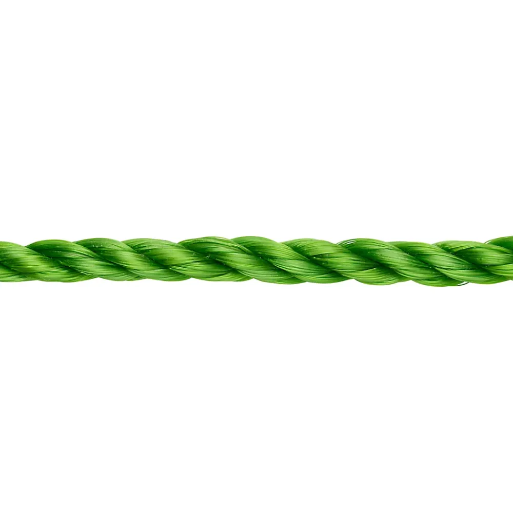 Diall Corde torsadée en polypropylène verte ø10 mm, 7.5 m