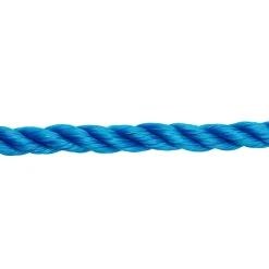 Diall Corde, Fil Et Ficelle-Corde torsadée en polypropylène bleue ø12 mm, 20 m