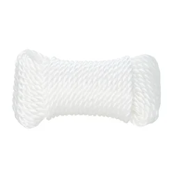 Diall Corde, Fil Et Ficelle-Corde torsadée en polypropylène blanche ø6 mm, 7.5 m