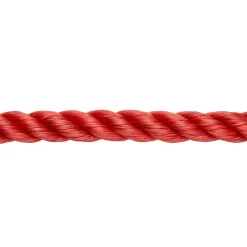Diall Corde, Fil Et Ficelle-Corde torsadée en polypropylène rouge ø14 mm, 15 m