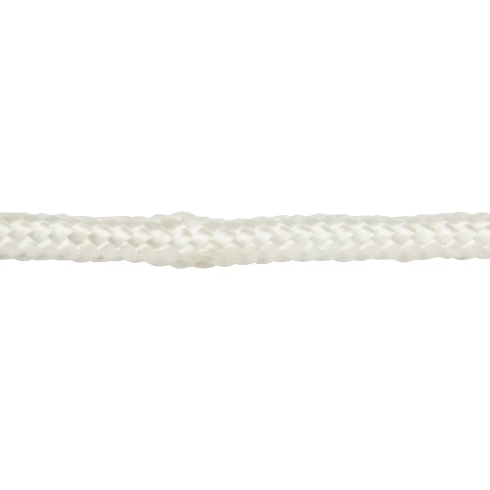 Diall Corde, Fil Et Ficelle-Corde tressée en nylon blanc ø8 mm, 10 m