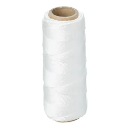Diall Corde, Fil Et Ficelle-Corde tressée en nylon blanc ø1.5 mm, 50 m