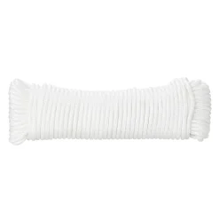 Diall Corde tressée en polypropylène blanche ø4 mm, 10 m