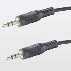 Blyss Cordon audio Jack 3.5 Mâle / Femelle noir Or, 3 m