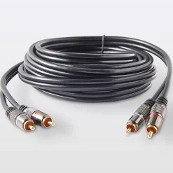 Blyss Cordon audio 2RCA Mâle / Mâle Or, 3 m