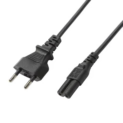 Diall Cordon câble radio 2 m 575W noir