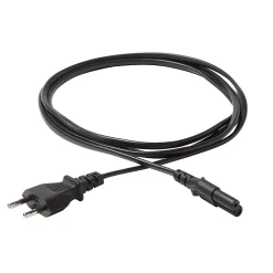 Diall Cordon câble radio 2 m 575W noir