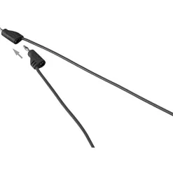 Voltcraft Cordon de mesure banane mâle 2 mm - banane mâle 2 mm, ultra flexible, 2,2 A, accessoire de mesure électricien, garantie 3 ans.