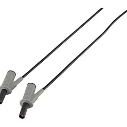 Voltcraft Testeur De Tension-Cordon de mesure de sécurité 4 mm banane mâle - 1000 V, 10 A, accessoire de mesure électricien, garantie 3 ans.