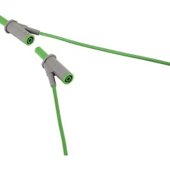 Voltcraft Testeur De Tension-Cordon de mesure de sécurité 4 mm banane mâle - 1000 V, 10 A, accessoire de mesure électricien, garantie 3 ans.