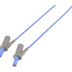 Voltcraft Cordon de mesure de sécurité 4 mm banane mâle - 1000 V, 10 A, accessoire de mesure électricien, garantie 3 ans.