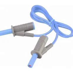 Voltcraft Cordon de mesure de sécurité 4 mm banane mâle - 1000 V, 10 A, accessoire de mesure électricien, garantie 3 ans.