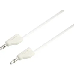 Voltcraft Cordon de mesure ultra-flexible 4 mm banane mâle - 10 A, accessoire de mesure pour électricien, garantie 3 ans.