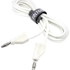 Voltcraft Cordon de mesure ultra-flexible 4 mm banane mâle - 10 A, accessoire de mesure pour électricien, garantie 3 ans.