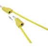 Voltcraft Testeur De Tension-Cordon de mesure ultra-flexible 4 mm banane mâle - 10 A, accessoire de mesure pour électricien, garantie 3 ans.
