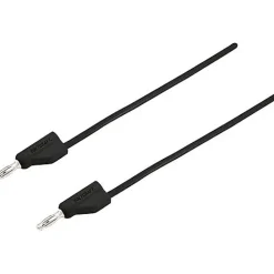 Voltcraft Testeur De Tension-Cordon de mesure ultra-flexible 4 mm banane mâle - 10 A, accessoire de mesure pour électricien, garantie 3 ans.