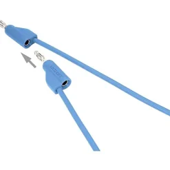 Voltcraft Testeur De Tension-Cordon de mesure ultra-flexible 4 mm banane mâle - 10 A, accessoire de mesure pour électricien, garantie 3 ans.