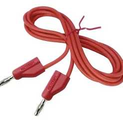 Voltcraft Testeur De Tension-Cordon de mesure ultra-flexible 4 mm banane mâle - 10 A, accessoire de mesure pour électricien, garantie 3 ans.