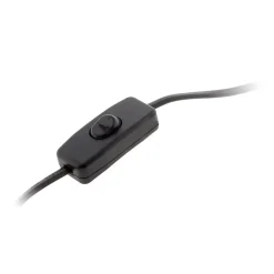 Zenitech Câble, Fil Et Cordon D'Alimentation-Cordon + interrupteur luminaire 1,5m - Noir -