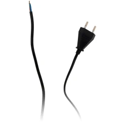 Zenitech Câble, Fil Et Cordon D'Alimentation-Cordon + interrupteur luminaire 1,5m - Noir -