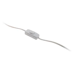 Zenitech Câble, Fil Et Cordon D'Alimentation-Cordon + interrupteur luminaire 1,5m - Blanc -