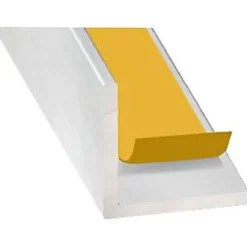 CQFD Cornière aluminium auto-adhésive 20 x 20 mm, 1.30 m