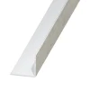 Cornière aluminium brossé 20 x 10 mm, 2,5 m