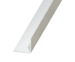 CQFD Cornière-Cornière aluminium brossé 10 x 10 mm, 1 m