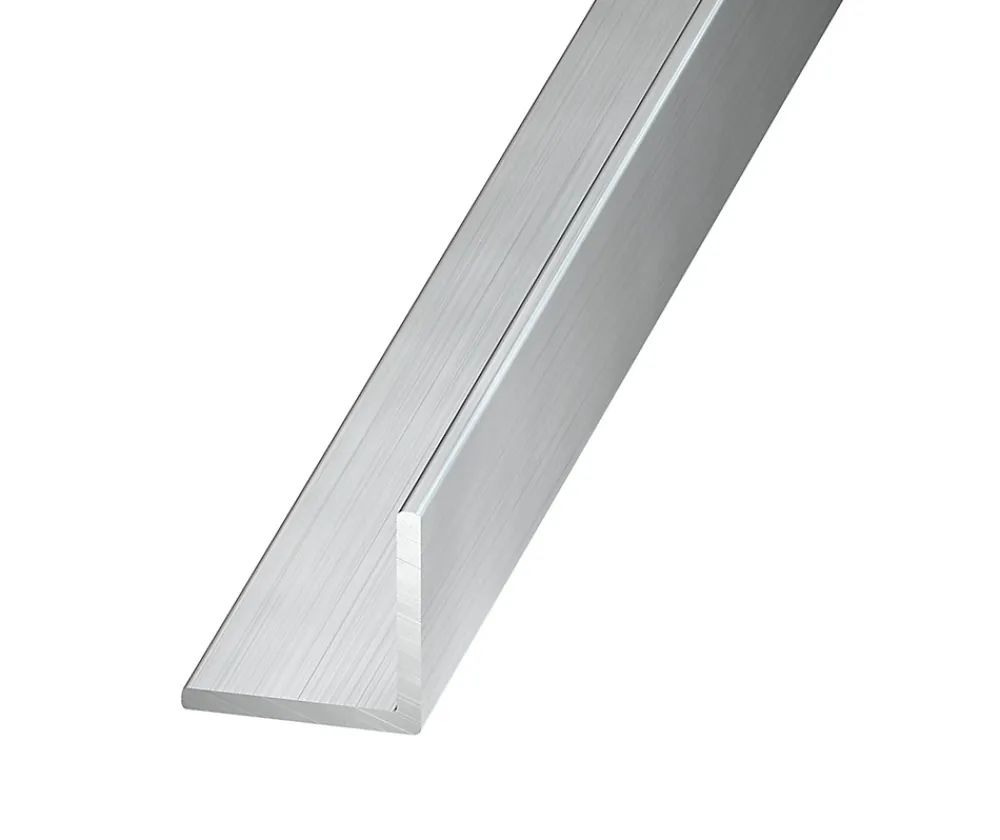 CQFD Cornière aluminium brut 20 x 20 mm, 2,50 m