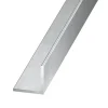 Cornière aluminium brut 10 x 10 mm, 1 m