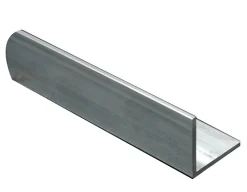 Cornière-Cornière aluminium brut 20 x 20 mm, 1 m