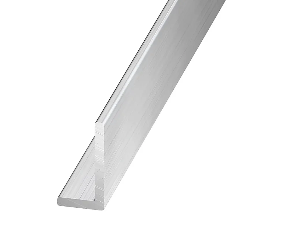 CQFD Cornière-Cornière aluminium brut 15 x10 x 1 mm, 2,50 m