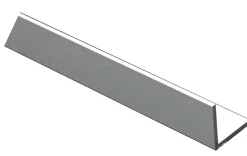 Cornière égale alu anodisé incolore 30 x 30 mm, 1 m