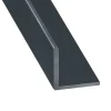 CQFD Cornière égale aluminium anthracite 25 x 25mm, L. 2,5 m