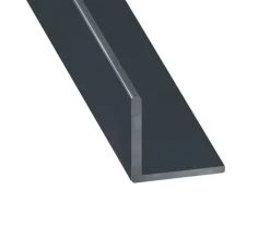 CQFD Cornière égale aluminium anthracite 25 x 25mm, L. 2,5 m